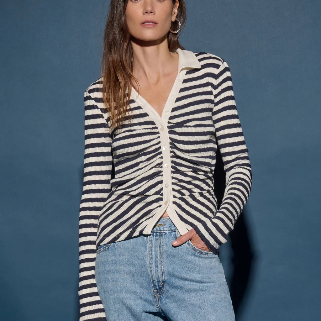 Nation Ltd Ami Henley Size Medium